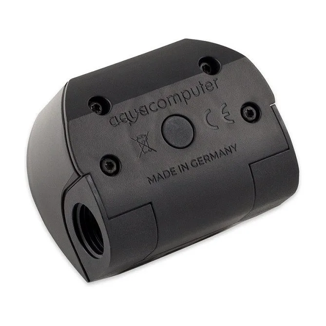 Aqua Computer Durchflusssensor high flow NEXT, OLED, 2x G1/4, RGBpx - schwarz — image 4