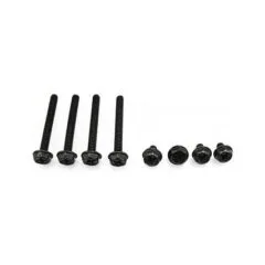 XSPC Schraubenset 6-32UNC - schwarz