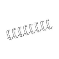 Drahtbinderücken silber 8mm 100er Pack