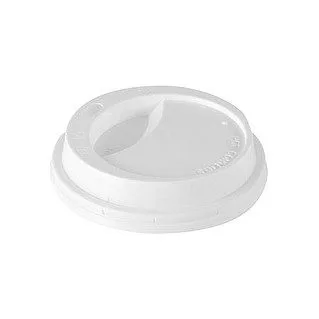STARPAK Deckel für Einweg-Kaffeebecher 8 cm weiß — image 1