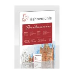 Hahnemhle Aquarellblock 12 Bl. Britannia matt 17x24cm 300g