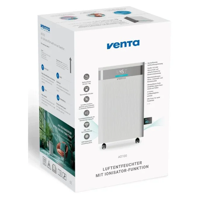 Venta AD100 EU Luftbefeuchter für hygienische Befeuchtung — image 3