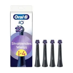 Oral-B Oral-B iO Strahlendes Weiss 4er (schwarz, Fr eine aufhellende Reinigung)