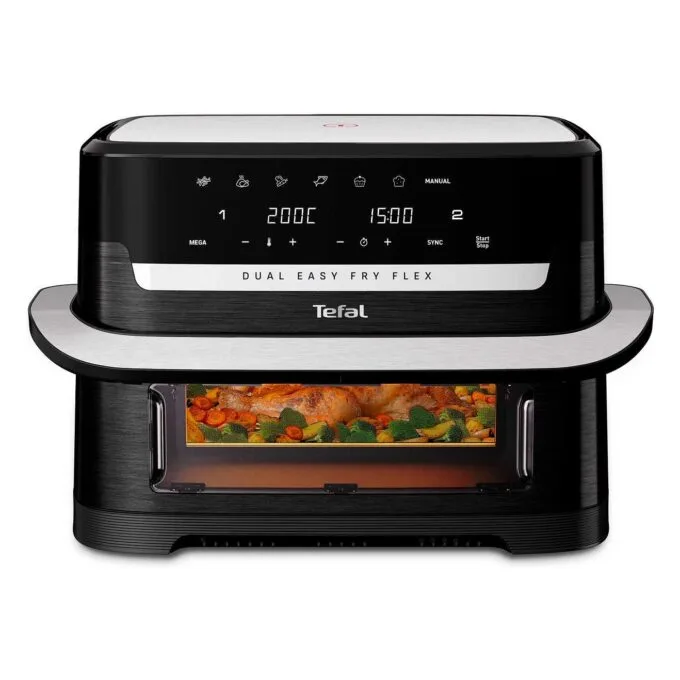 Tefal EY9228 Dual Easy Fry Flex Heißluftfritteuse — image 2
