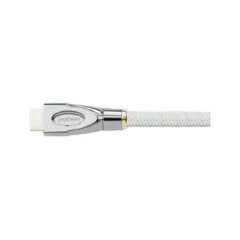 Python HDMI® 2.0 Kabel 4K2K Nylongeflecht weiß 1m