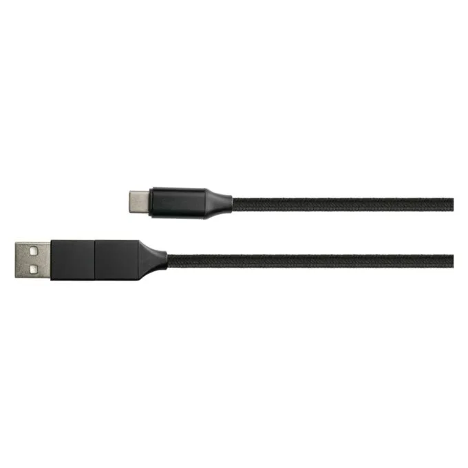 Python USB 2.0 Lade-und Datenkabel QC 3.0 PD 60W schwarz 1m — image 2