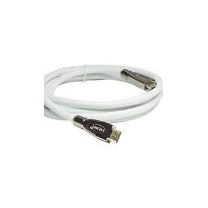 Python HDMI® 2.0 Kabel AKTIV 4K2K Nylongeflecht weiß 15m