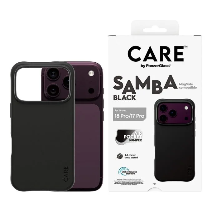 CARE by PanzerGlass Samba Case iP17/18 Pro Schwarz m. MagSafe — image 2