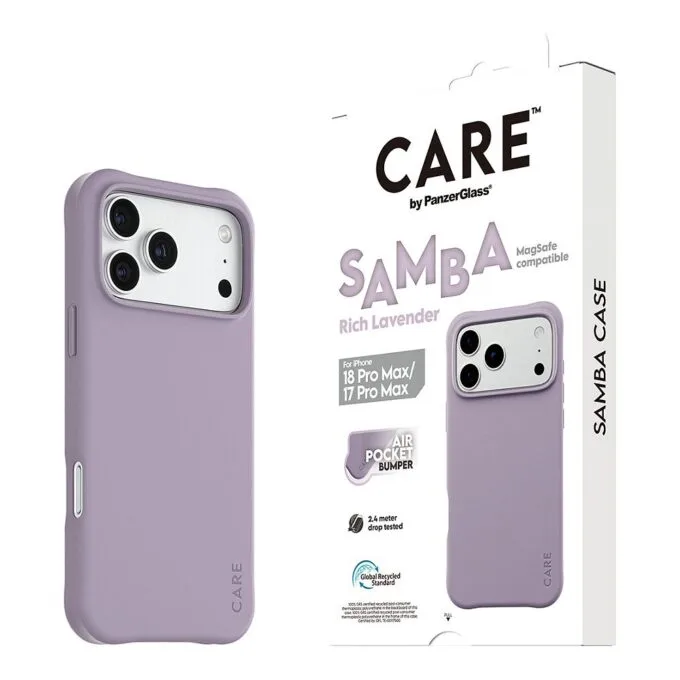 CARE by PanzerGlass Samba Case iP17/18 Pro Max Rich Lavender MS — image 6