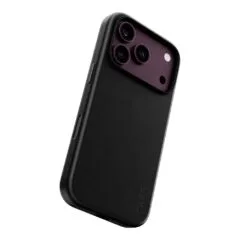 CARE by PanzerGlass Solo Vegan Leather Case Schwarz m. MagSafe iPhone 17 Pro