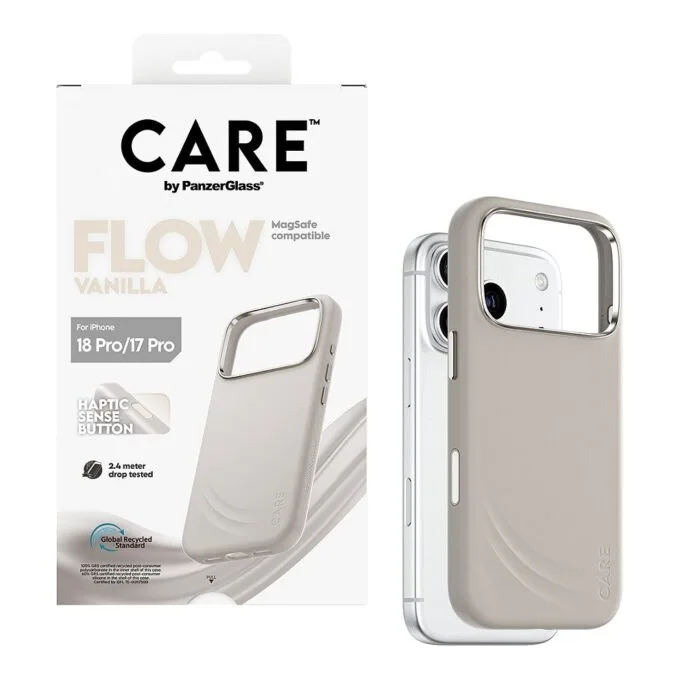 CARE by PanzerGlass Flow Case Vanilla m. MagSafe iPhone 17 Pro — image 5