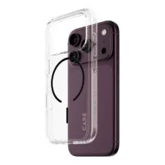CARE by PanzerGlass Urban Explorer Case Transparent m. Schwarz MagSafe iPhone 17 Pro