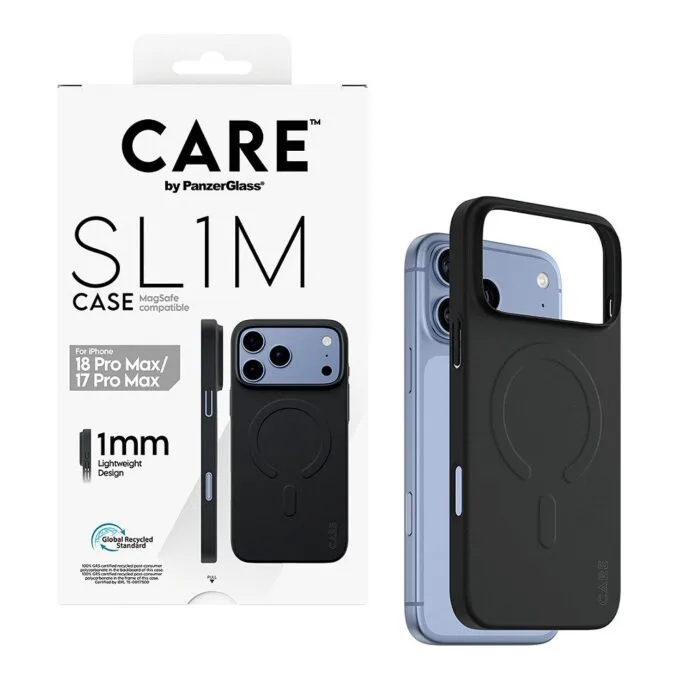 CARE by PanzerGlass SL1M Case Schwarz m. MagSafe iPhone 17 Pro Max — image 5