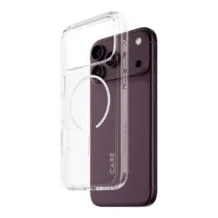 CARE by PanzerGlass Urban Explorer Case Transparent m. Weiss Magsafe iPhone 17 Pro Max
