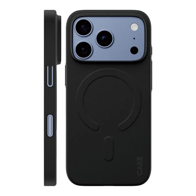 CARE by PanzerGlass SL1M Case Schwarz m. MagSafe iPhone 17 Pro — image 1