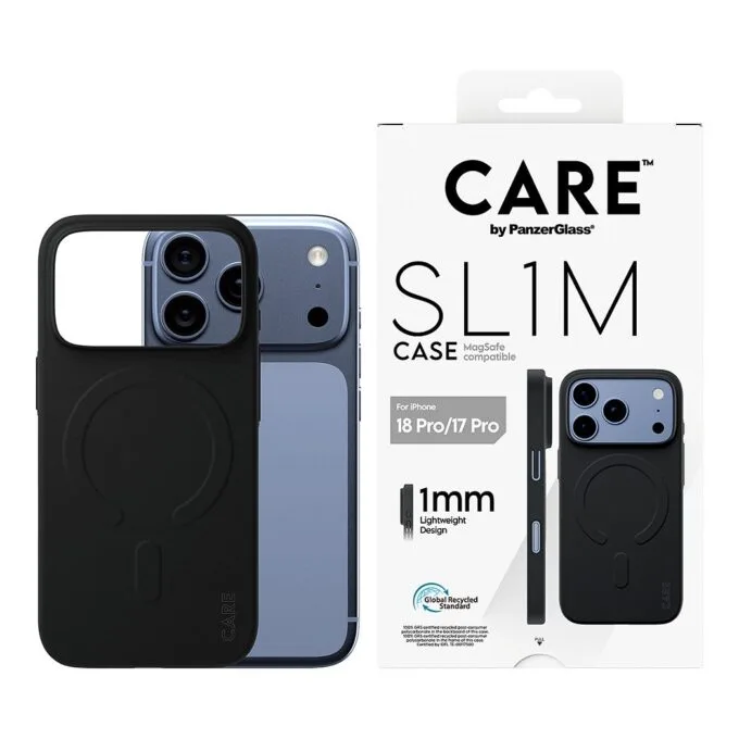 CARE by PanzerGlass SL1M Case Schwarz m. MagSafe iPhone 17 Pro — image 2
