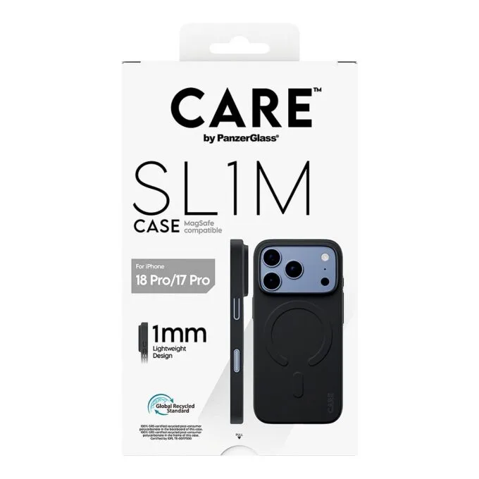 CARE by PanzerGlass SL1M Case Schwarz m. MagSafe iPhone 17 Pro — image 3