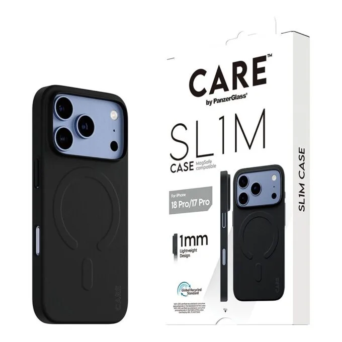 CARE by PanzerGlass SL1M Case Schwarz m. MagSafe iPhone 17 Pro — image 6