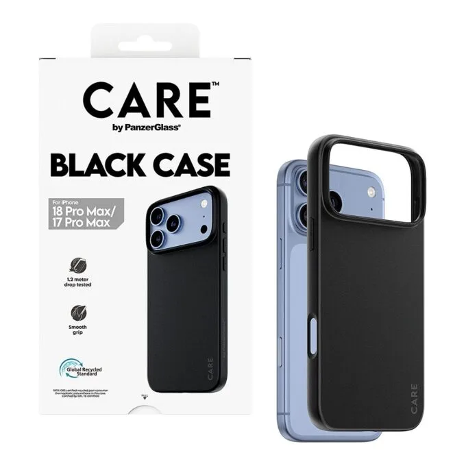 CARE by PanzerGlass TPU Case Schwarz iPhone 17 Pro Max — image 5