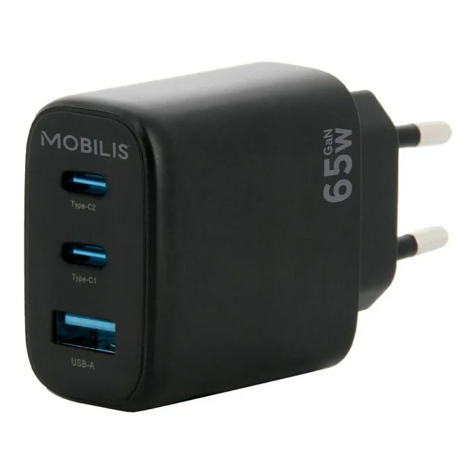 Wall Charger - 65W - 2 USB C + 1 USB A - GaN — image 1