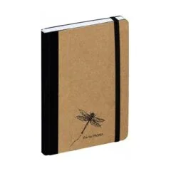 PAGNA Notizbuch A6 Pur 192S kariert natur 1Stk