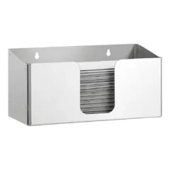 Bartscher Papierhandtuchspender ILZF20 850057 silber Chromnickelstahl gebürstet, 1 St.
