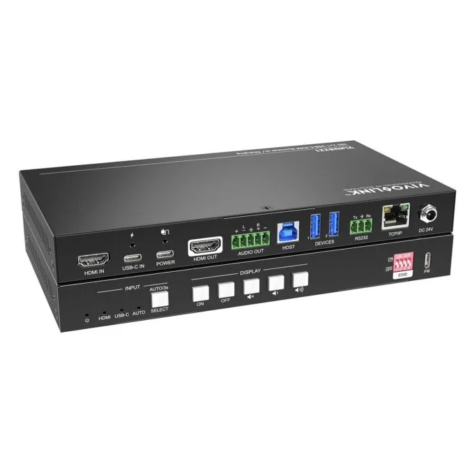 VivoLink 4K Presentation HDMI And USB-C to HDMI+USB3.0 DigitalData (VLHUB221) — image 7