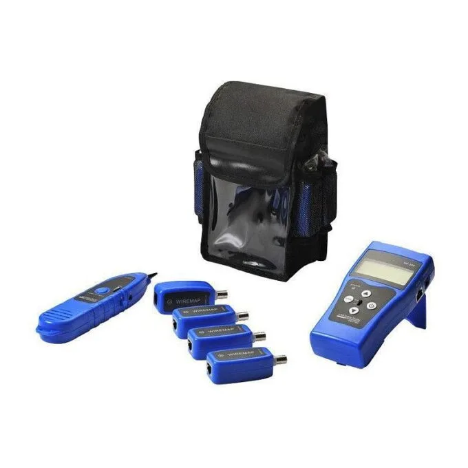 LANVIEW Network Cable Tester with 8 X RJ45/BNC Probes And Tracer — image 1