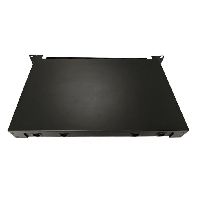LANVIEW Fiber Optic Sliding Panel ODF 1U LC SM OS2 24 Cores — image 2