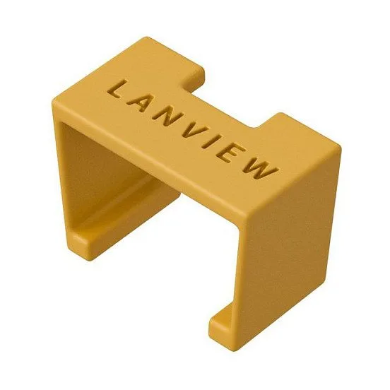 LANVIEW SmartClicks Clips 20pcs Yellow — image 1