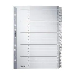 LEITZ Ordnerregister Vollformat 1-20 DIN A4