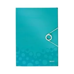 LEITZ Eckspanner WOW DIN A4 eisblau