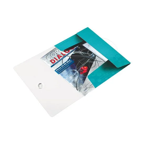 LEITZ Eckspanner WOW DIN A4 eisblau — image 2