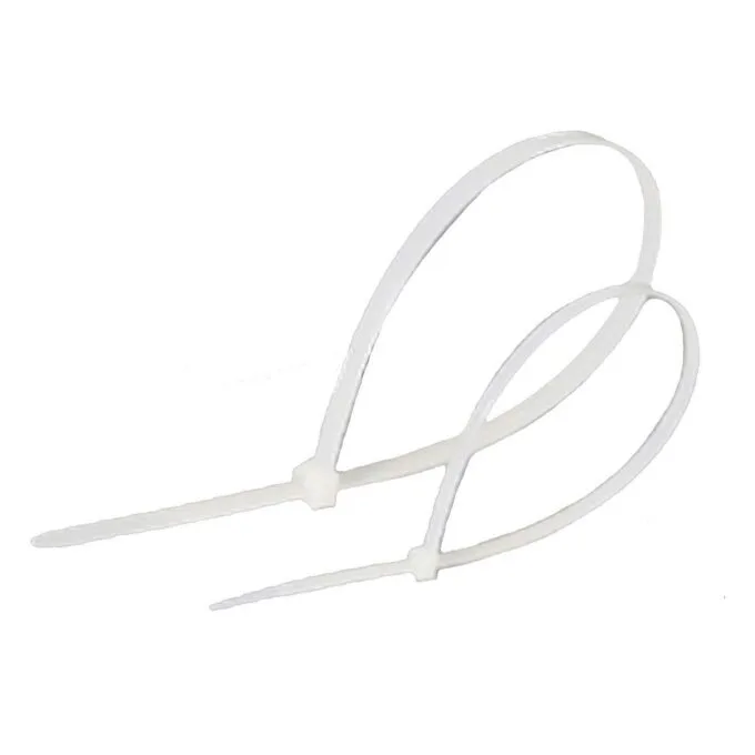 LANVIEW Cable Tie White 3.5 X 200mm 100 Pcs Package — image 1