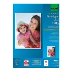 SIGEL Fotopapier Ultra DIN A4 hochglänzend 190 g/m²