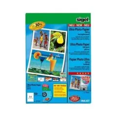 SIGEL Fotopapier Inkjet Ultra DIN A4 hochglänzend 260 g/m²