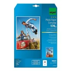 SIGEL Fotopapier Inkjet Everyday DIN A4 hochglänzend 170 g/m²