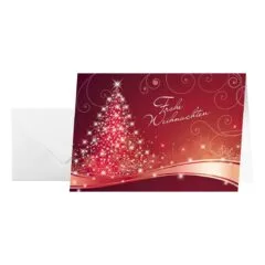 SIGEL Weihnachtskarten Christmas Swing DS019 DIN A6, 25 St.