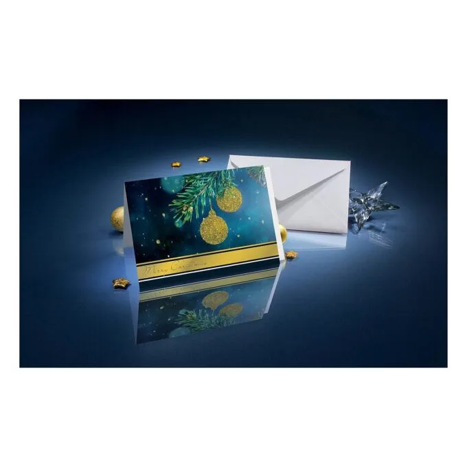 SIGEL Weihnachtskarten Golden Glitter DS065 DIN A6, 10 St. — image 4