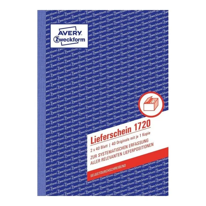 AVERY Zweckform Lieferschein 1720 — image 1