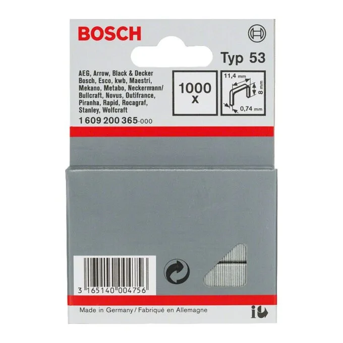 BOSCH Tackerklammern Typ 53 — image 1