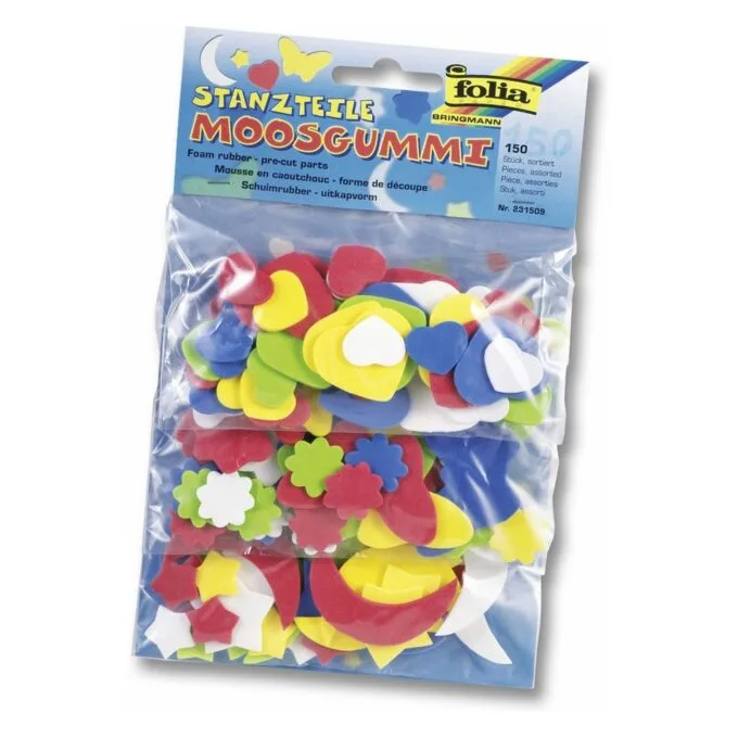 folia Moosgummi mehrfarbig — image 1