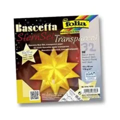 folia Faltblätter Bascetta-Stern midi gelb 32 Blatt