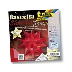 folia Faltblätter Bascetta-Stern midi rot 32 Blatt