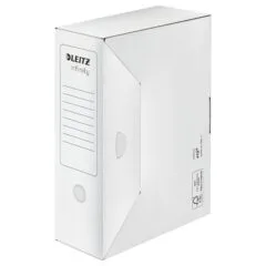 LEITZ Infinity Archivboxen 10,0 x 33,0 x 25,5 cm, weiß