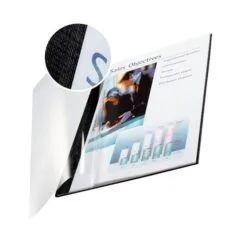 LEITZ Buchbindemappen schwarz für 71-105 Blatt DIN A4