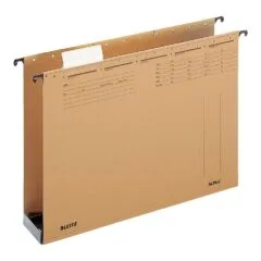 LEITZ ALPHA® 1941 Hängesammler DIN A4 6 cm naturbraun