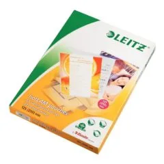 LEITZ Laminierfolien glänzend 125 mikron A4