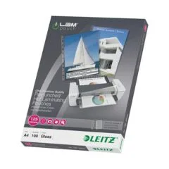 LEITZ Laminierfolien glänzend 125 mikron A4