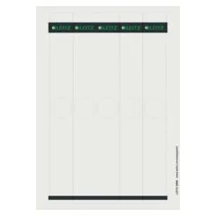 LEITZ Ordneretiketten für 5 cm Rückenbreite 34,0 x 279,0 mm